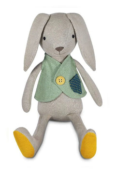 Knit Bunny Plush Organic - Lush Lemon - Children&