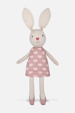 Knit Bunny Plush Organic - Lush Lemon - Children&