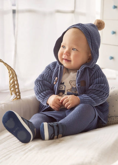 Knit Lined Cardigan Infant - Lush Lemon - Children's Clothing - Mayoral - 8445865033145
