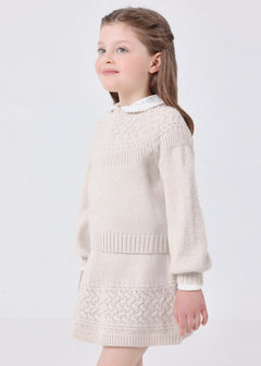 Knit Skirt &amp; Sweater Set - Lush Lemon - Children&