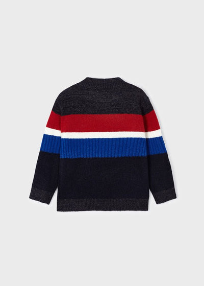 Knit Sweater Colorblock - Lush Lemon - Children's Clothing - Mayoral - 8445445947886