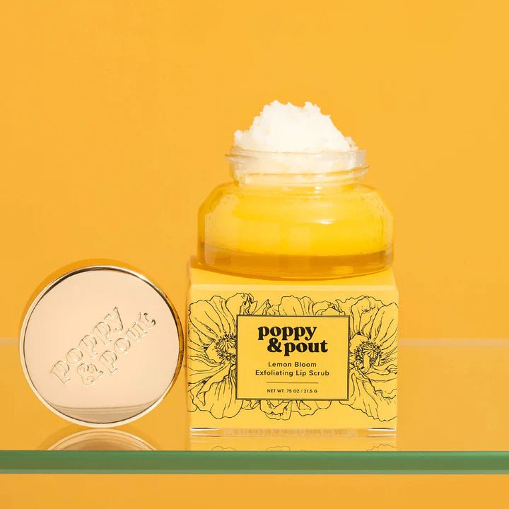Lip Scrub - Lush Lemon - Bath Products - Poppy & Pout - 850045699192