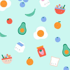 Love You Brunch Magnetic Footie - Lush Lemon - Children&