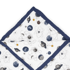 Muslin Quilted Throw Blanket - Lush Lemon - Children&