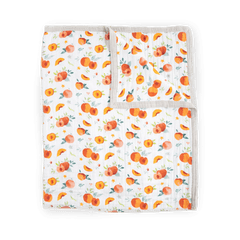 Muslin Quilted Throw Blanket - Lush Lemon - Children&