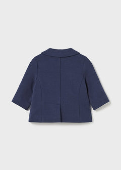 Newborn Baby Blazer Ponte Knit - Lush Lemon - Children&