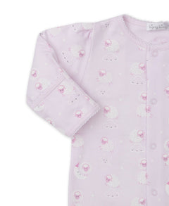 Night Lammies Pink Zip Footie - Lush Lemon - Children&