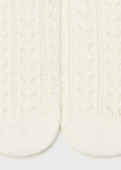 Openwork Girls Tights Baby - Lush Lemon - Children&