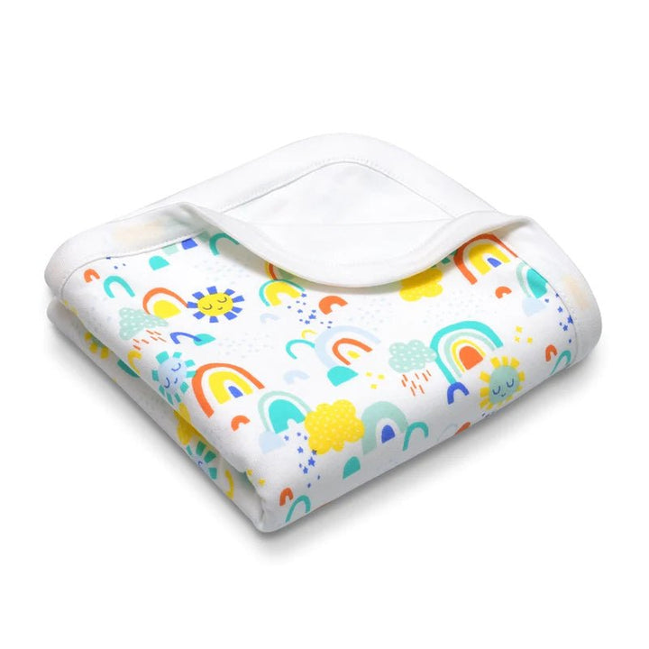 Organic Cotton Baby Blanket - Lush Lemon - Children's Accessories - Apple Park - 10480