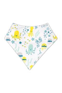Organic Fiber Bandana Bib - Lush Lemon - Children&