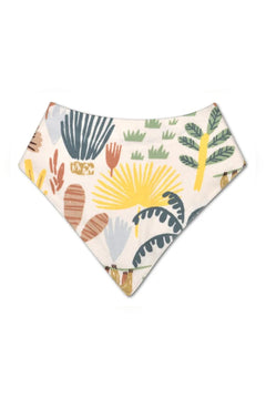 Organic Fiber Bandana Bib - Lush Lemon - Children&