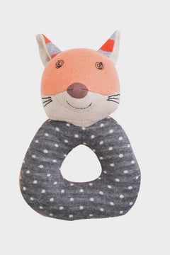 Organic Teething Rattle - Lush Lemon - Children&