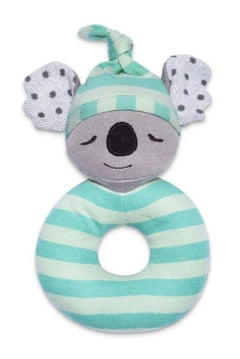 Organic Teething Rattle - Lush Lemon - Children&