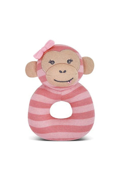 Organic Teething Rattle - Lush Lemon - Children&