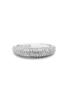 Pave Dome Ring - Lush Lemon - Women&
