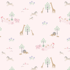 Pink Serene Safari Modal Magnetic Footie - Lush Lemon - Children&