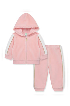 Pink Shine 2Pc Hoodie Set - Lush Lemon - Children&