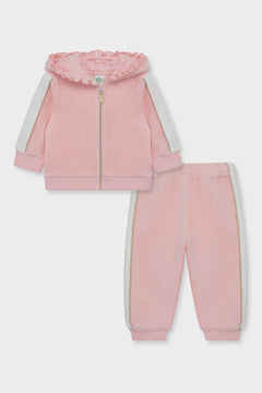 Pink Shine 2Pc Hoodie Set - Lush Lemon - Children&