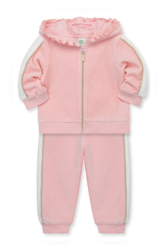 Pink Shine 2Pc Hoodie Set - Lush Lemon - Children&