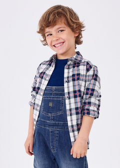 Plaid Button Up Toddler - Lush Lemon - Children&