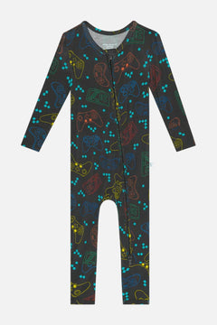 Player One Convertible Footie - Lush Lemon - Children&