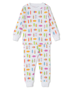 Popsicle Party Pajama Set - Lush Lemon - Children&