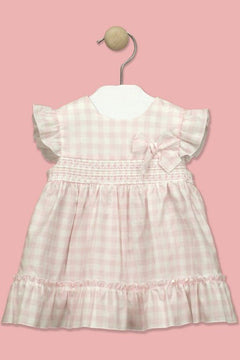Rea Pink Bow Dress - Lush Lemon - Children&