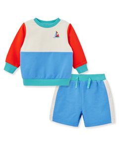Retro Active Toddler Short Set - Lush Lemon - Children&