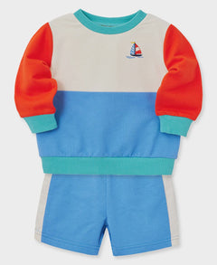 Retro Active Toddler Short Set - Lush Lemon - Children&