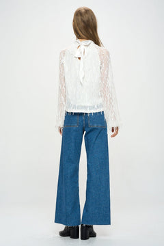 Sequin String Semiformal Top - Lush Lemon - Women&