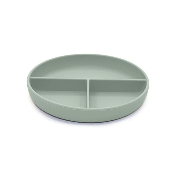 Silicone Divided Suction Plate - Lush Lemon - Children's Accessories - Nouka - 628678485662