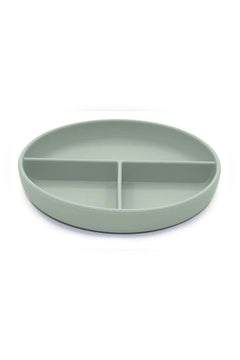 Silicone Divided Suction Plate - Lush Lemon - Children&