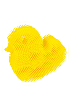 Silicone Duck Bath Scrub - Lush Lemon - Bath Products - Innobaby - 850000663121