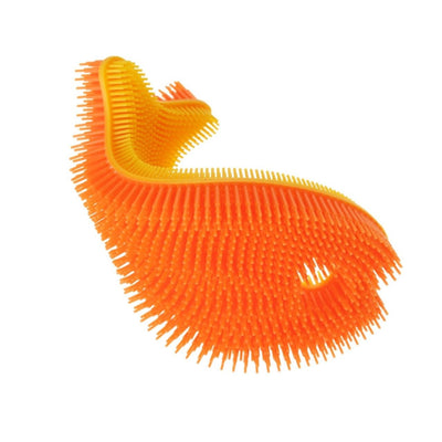 Silicone Fish Bath Scrub - Lush Lemon - Bath Products - Innobaby - 852865007041