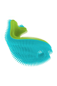 Silicone Fish Bath Scrub - Lush Lemon - Bath Products - Innobaby - 852865007973