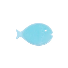 Silicone Mini Fish Scrub / Cradle Cap Brush - Lush Lemon - Bath Products - Innobaby - 850000663114