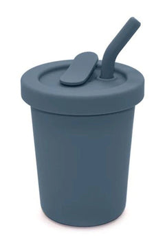 Silicone Straw Cup 8 OZ - Lush Lemon - Children&