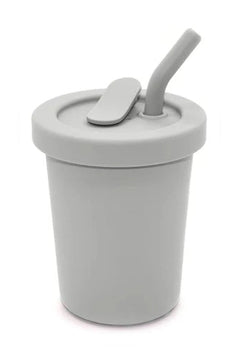 Silicone Straw Cup 8 OZ - Lush Lemon - Children&