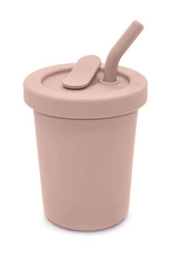 Silicone Straw Cup 8 OZ - Lush Lemon - Children&