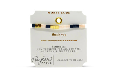 Skylar Paige Morris Code Bracelet - Lush Lemon - Women's Accessories - Skylar Paige - 786032100573