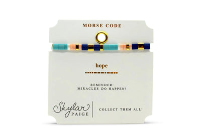 Skylar Paige Morris Code Bracelet - Lush Lemon - Women's Accessories - Skylar Paige - 786032100948