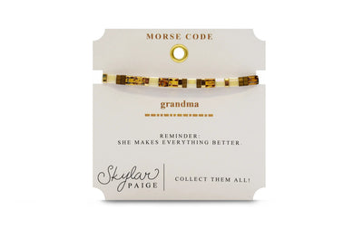 Skylar Paige Morris Code Bracelet - Lush Lemon - Women's Accessories - Skylar Paige - 794094042458