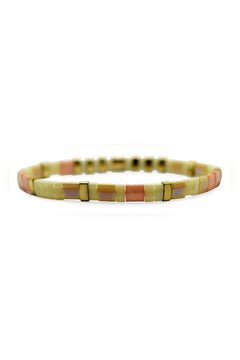 Skylar Paige Morris Code Bracelet - Lush Lemon - Women&
