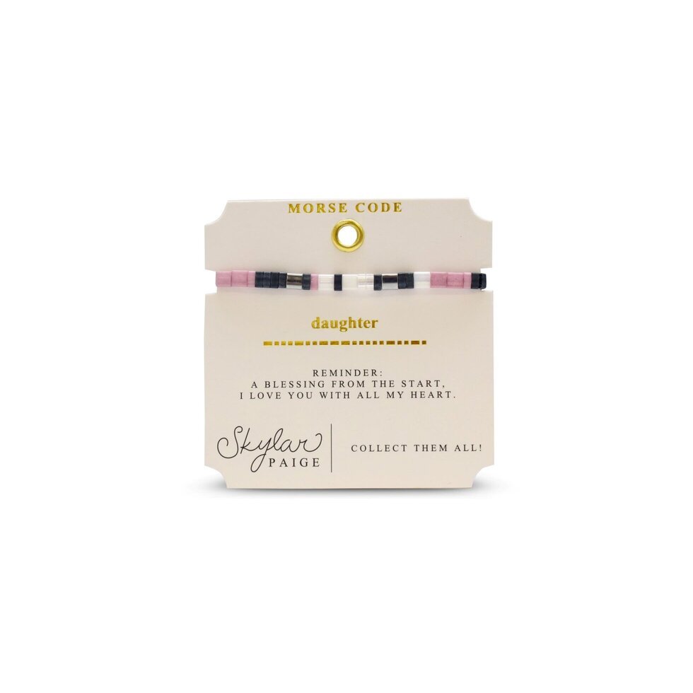 Skylar Paige Morris Code Bracelet - Lush Lemon - Women's Accessories - Skylar Paige - 794094047286