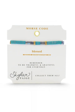 Skylar Paige Morris Code Bracelet - Lush Lemon - Women&