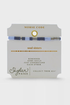 Skylar Paige Morris Code Bracelet - Lush Lemon - Women&