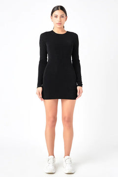 Slinky Mini Dress - Lush Lemon - Women&