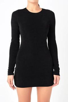 Slinky Mini Dress - Lush Lemon - Women&