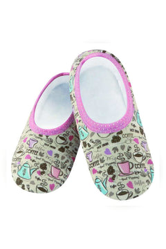 Snoozies Skinnies Slippers 2 - Lush Lemon - Women&