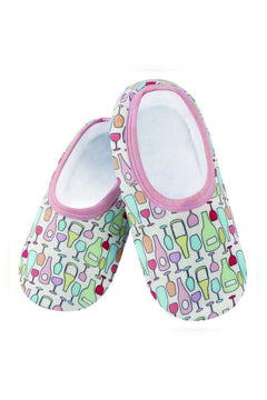 Snoozies Skinnies Slippers 2 - Lush Lemon - Women&